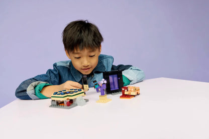 DISPONIBILE DA GENNAIO 2026 - 21584 LEGO Minecraft - Viaggio nel Portale del Nether e dell’End