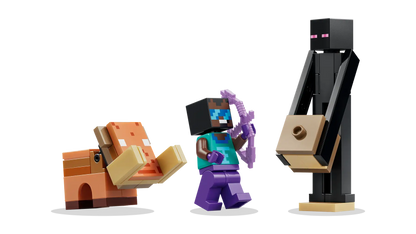 DISPONIBILE DA GENNAIO 2026 - 21584 LEGO Minecraft - Viaggio nel Portale del Nether e dell’End