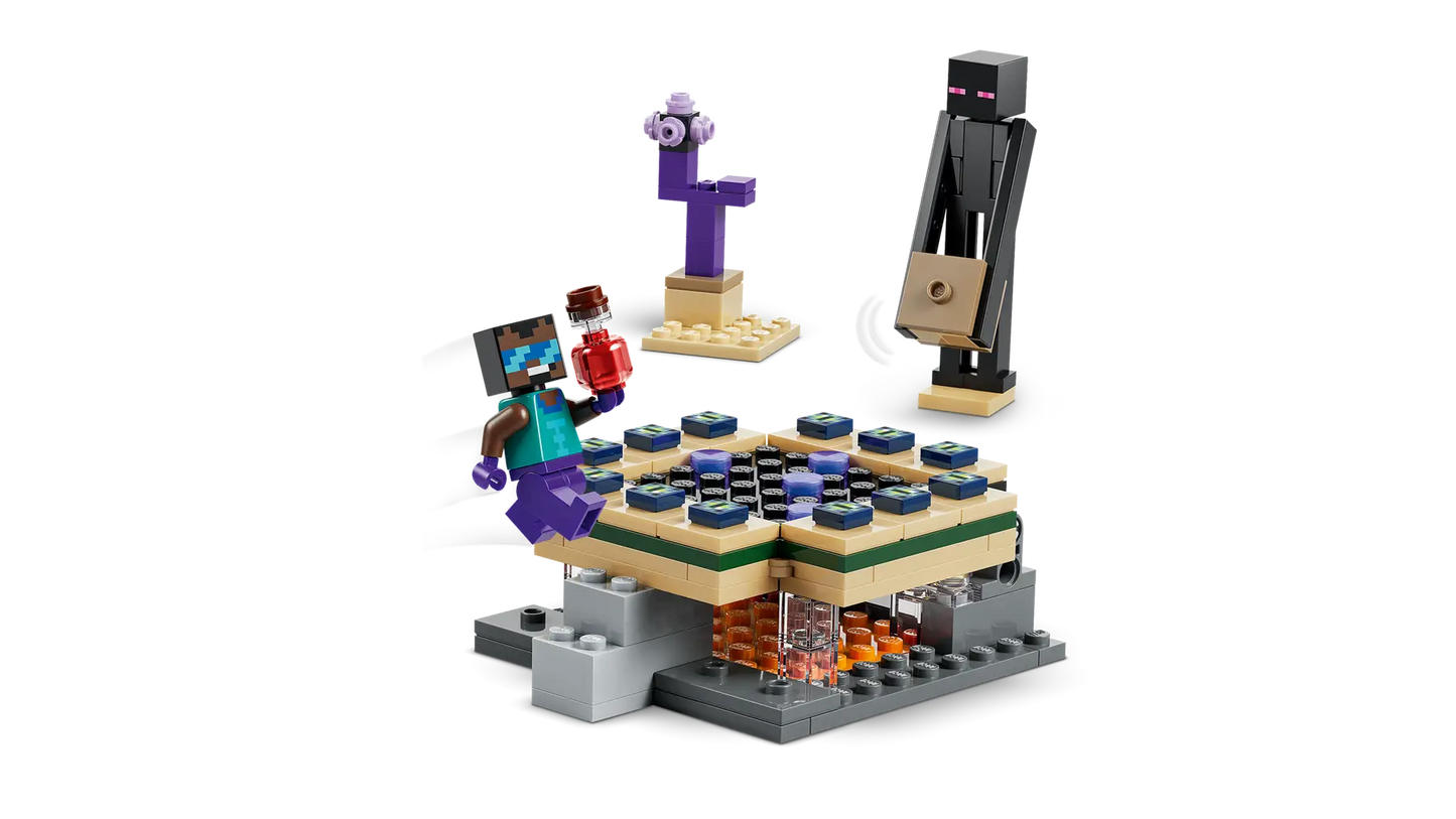 DISPONIBILE DA GENNAIO 2026 - 21584 LEGO Minecraft - Viaggio nel Portale del Nether e dell’End