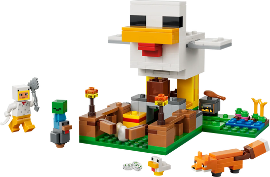 DISPONIBILE DA GENNAIO 2026 - 21585 LEGO Minecraft - Fattoria di galline