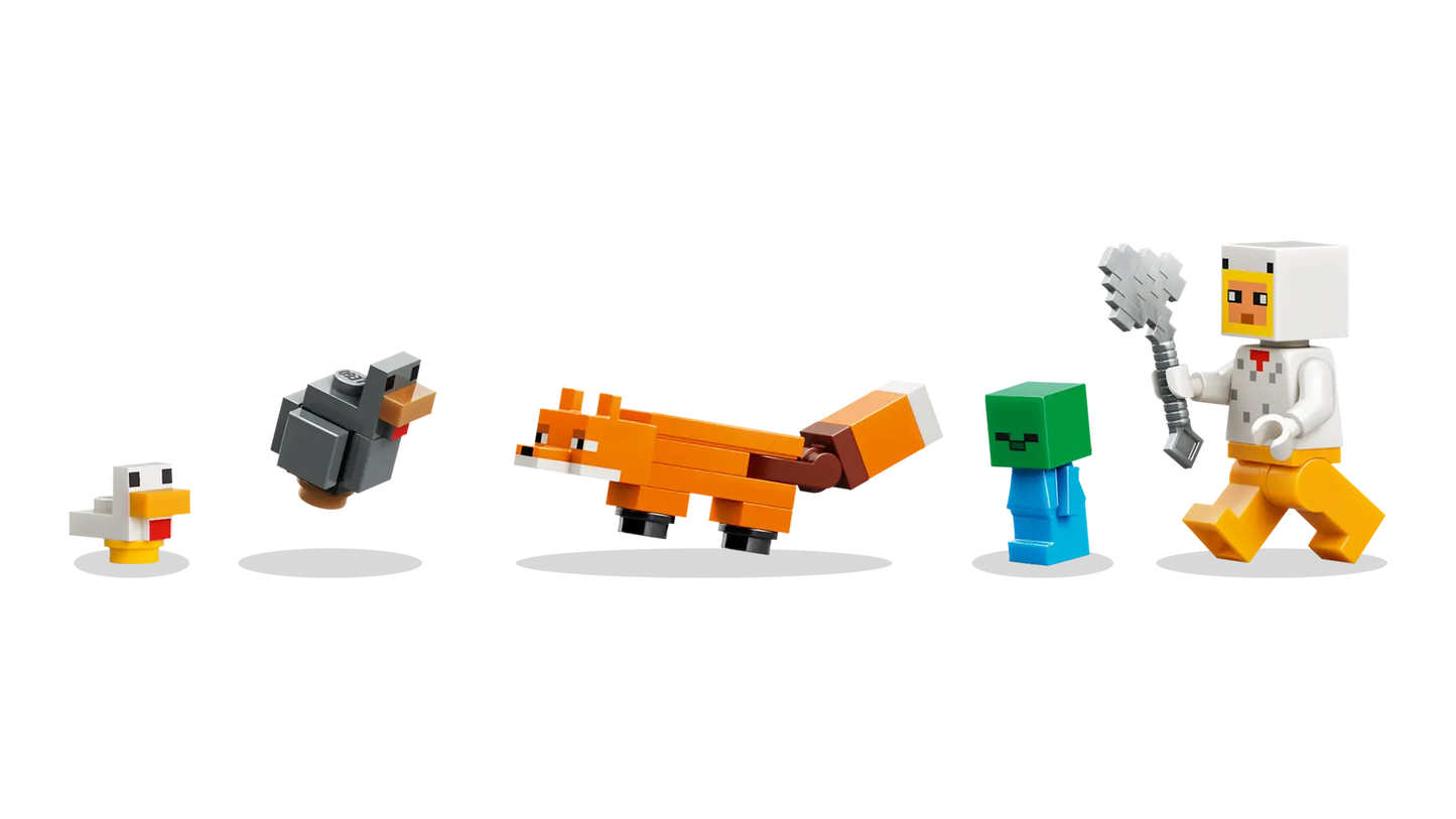 DISPONIBILE DA GENNAIO 2026 - 21585 LEGO Minecraft - Fattoria di galline
