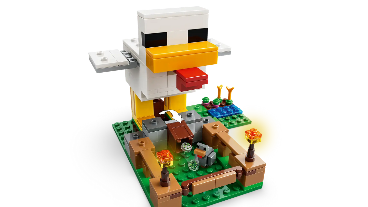 DISPONIBILE DA GENNAIO 2026 - 21585 LEGO Minecraft - Fattoria di galline