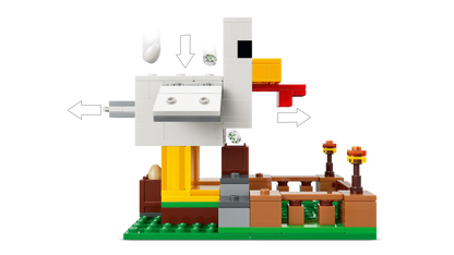 DISPONIBILE DA GENNAIO 2026 - 21585 LEGO Minecraft - Fattoria di galline