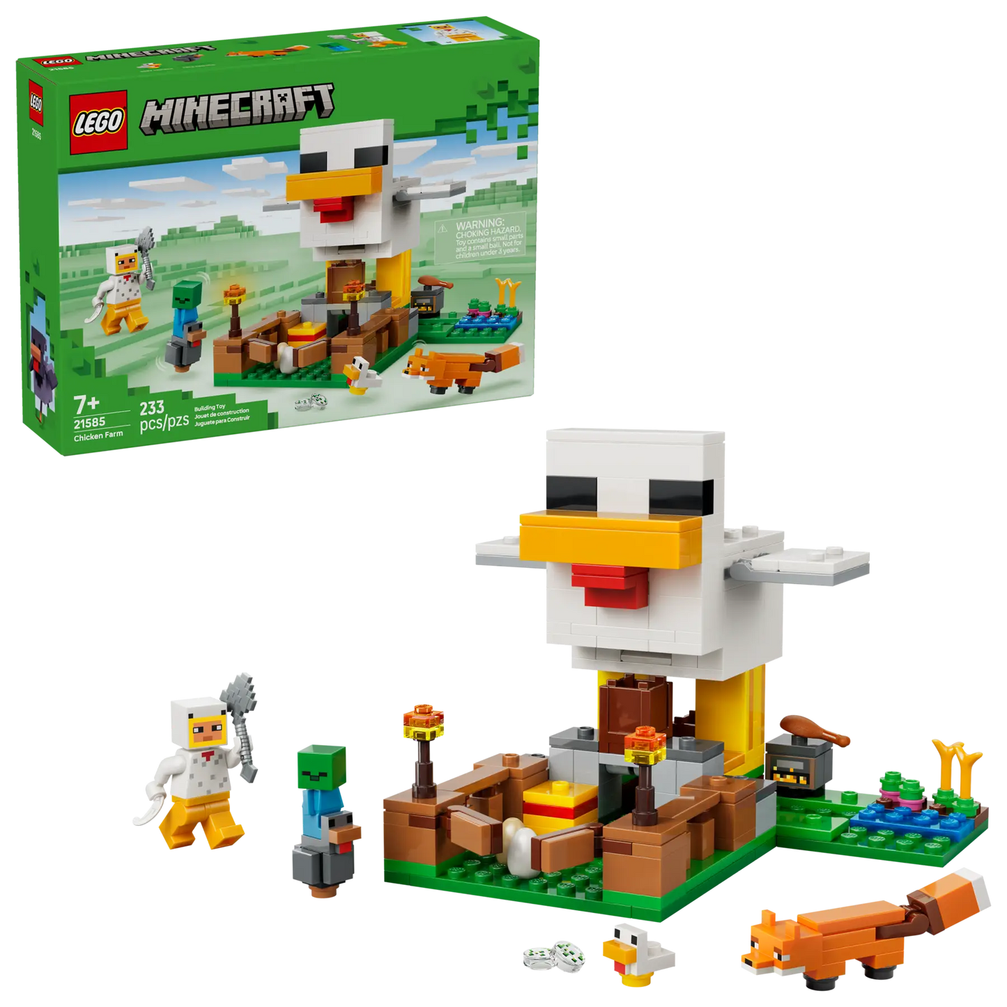 DISPONIBILE DA GENNAIO 2026 - 21585 LEGO Minecraft - Fattoria di galline