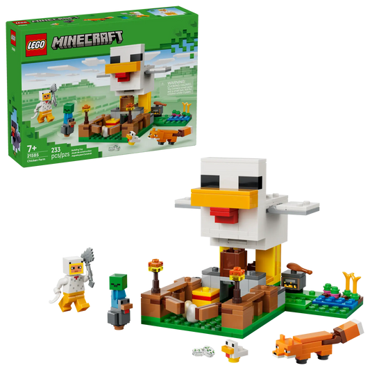 DISPONIBILE DA GENNAIO 2026 - 21585 LEGO Minecraft - Fattoria di galline