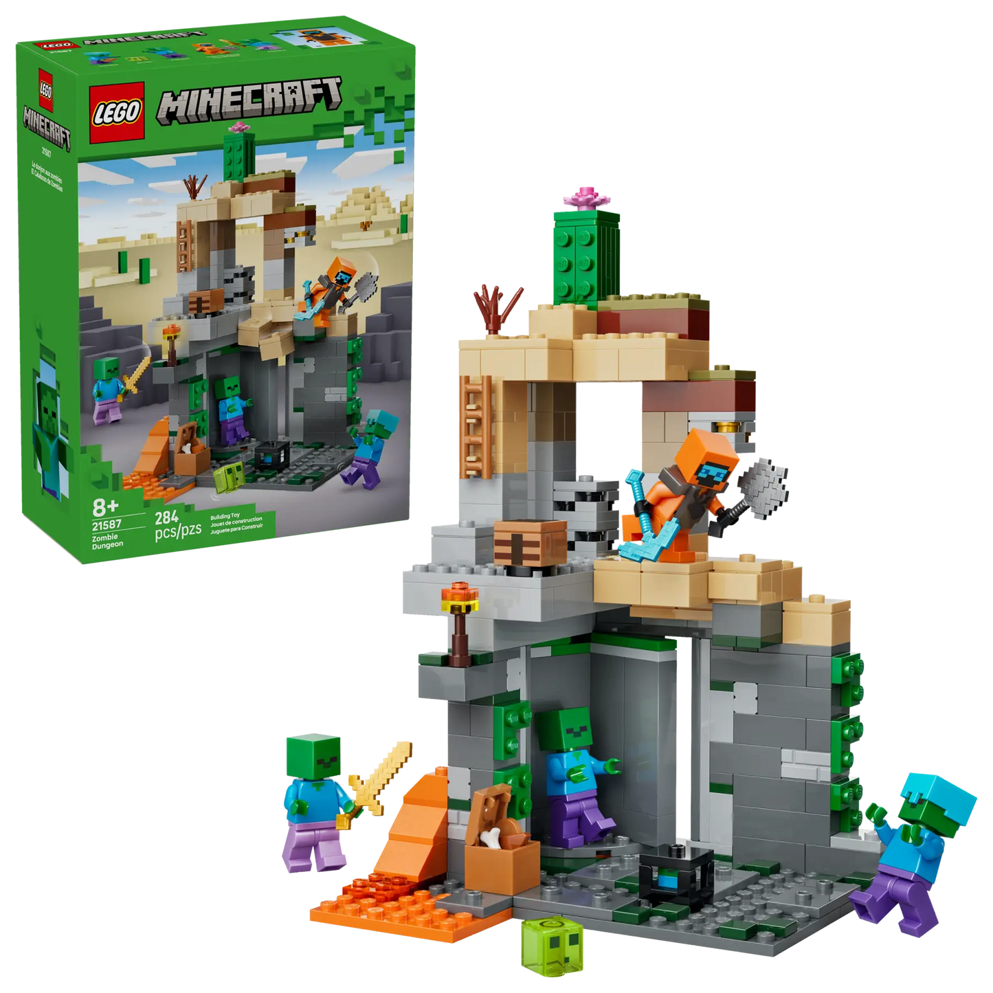 DISPONIBILE DA GENNAIO 2026 - 21587 LEGO Minecraft - Zombie Dungeon