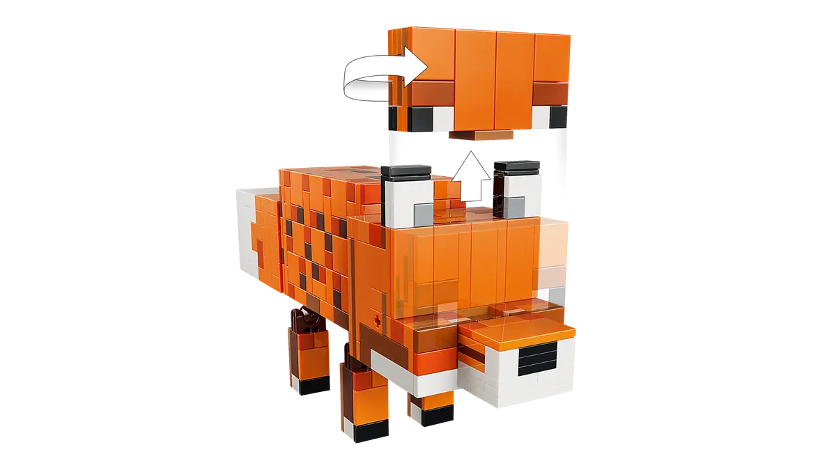 21588 LEGO Minecraft - La Volpe