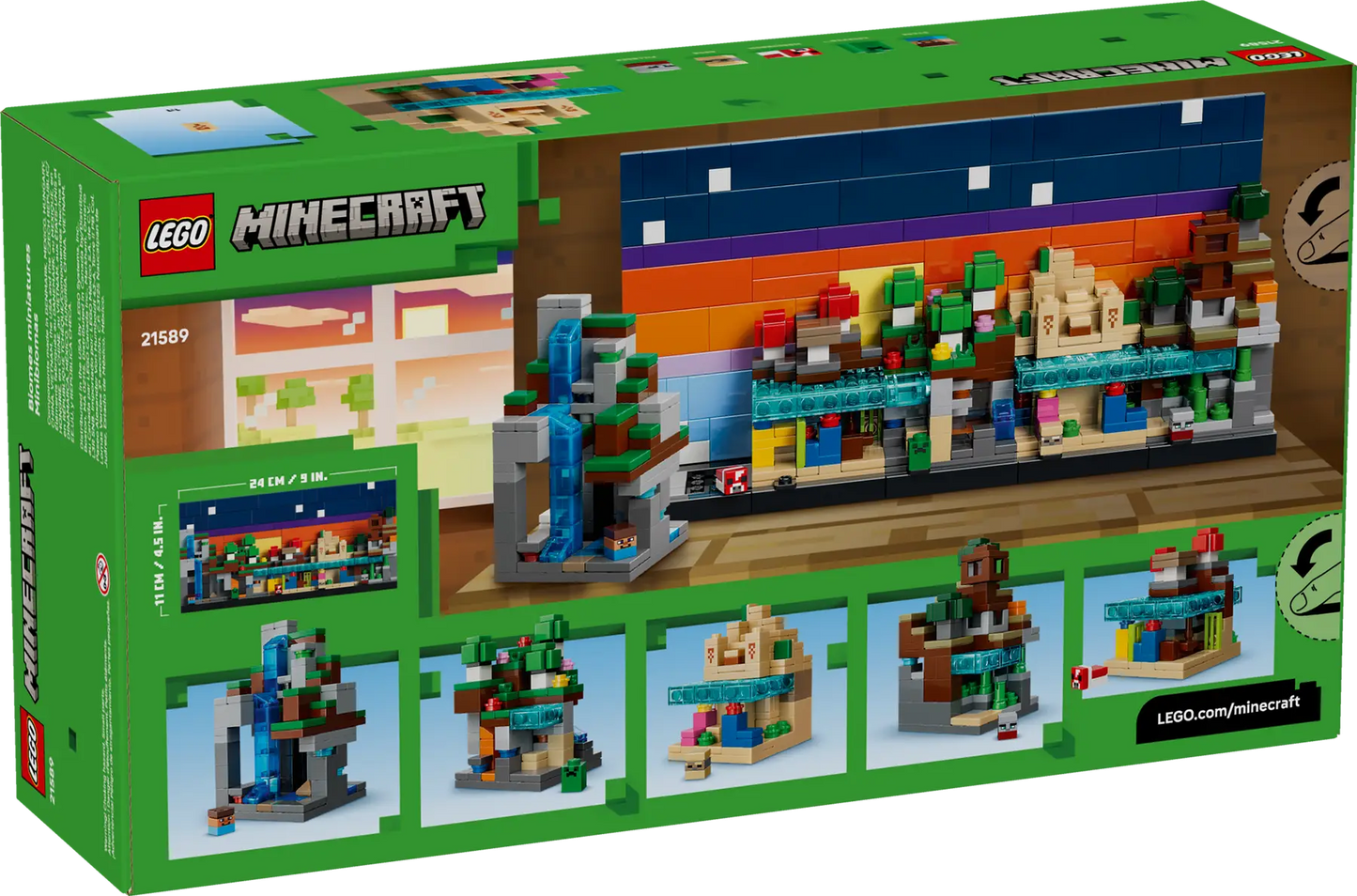 DISPONIBILE DA GENNAIO 2026 - 21589 LEGO Minecraft - Mini-biomi