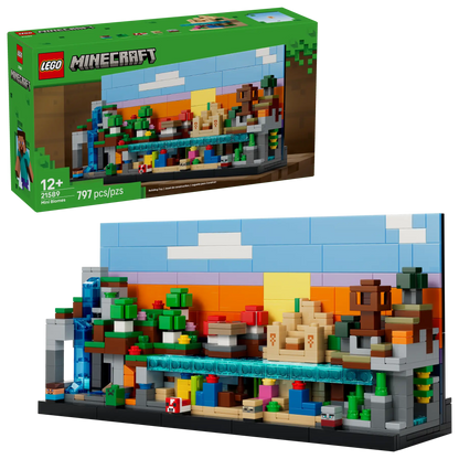 DISPONIBILE DA GENNAIO 2026 - 21589 LEGO Minecraft - Mini-biomi