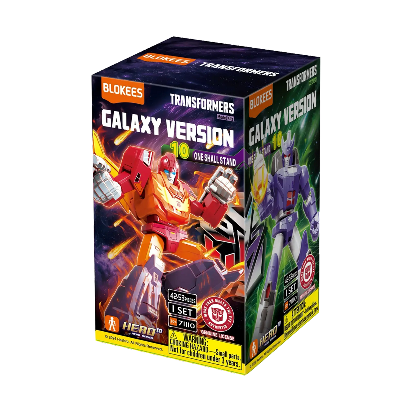 71110 - TRANSFORMERS - GALAXY VERSION 10 - ONE SHALL STAND