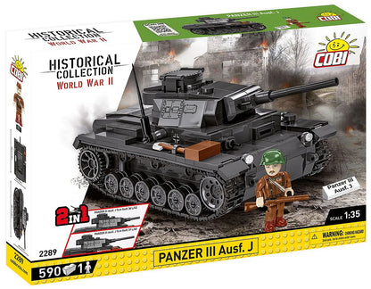 2289 COBI Historical Collection - World War II - Panzer III Ausf.J