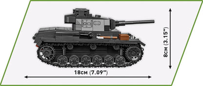 2289 COBI Historical Collection - World War II - Panzer III Ausf.J