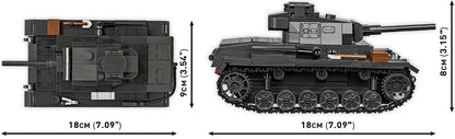 2289 COBI Historical Collection - World War II - Panzer III Ausf.J