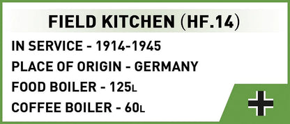 2290 COBI Historical Collection - World War II - Field Kitchen Hf.14