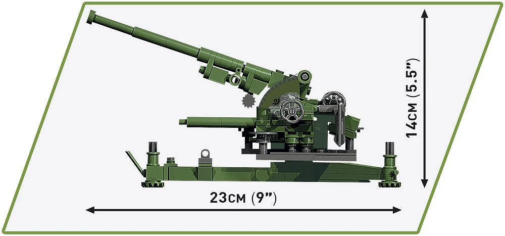 2294 COBI Historical Collection - World War II - Canon de 90 mm Modèle 1939