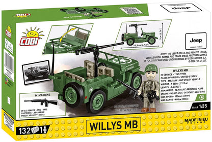 2296 COBI Historical Collection - World War II - Willys MB