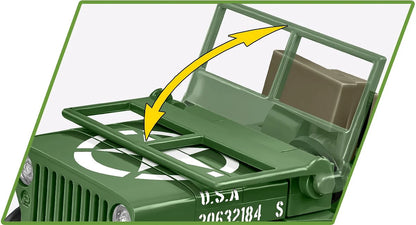 2296 COBI Historical Collection - World War II - Willys MB
