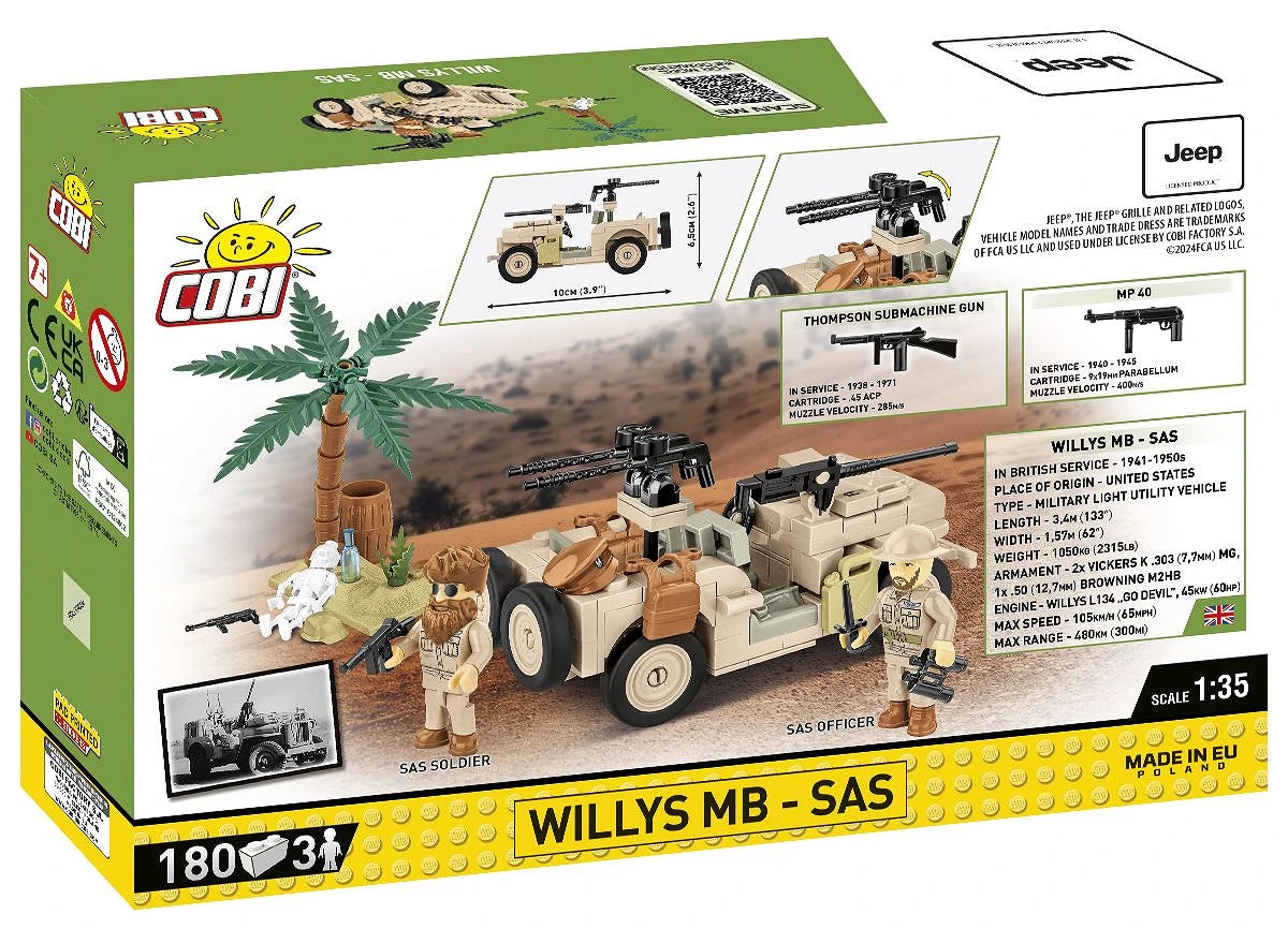 2298 COBI Historical Collection - World War II - Willys MB-SAS
