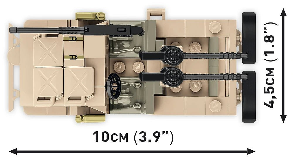 2298 COBI Historical Collection - World War II - Willys MB-SAS