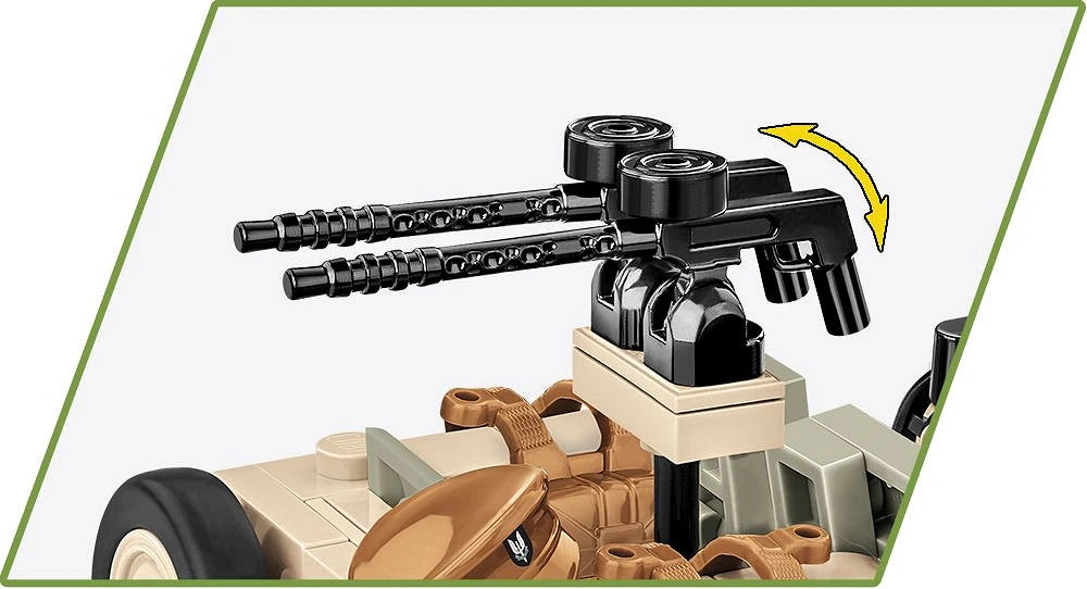 2298 COBI Historical Collection - World War II - Willys MB-SAS