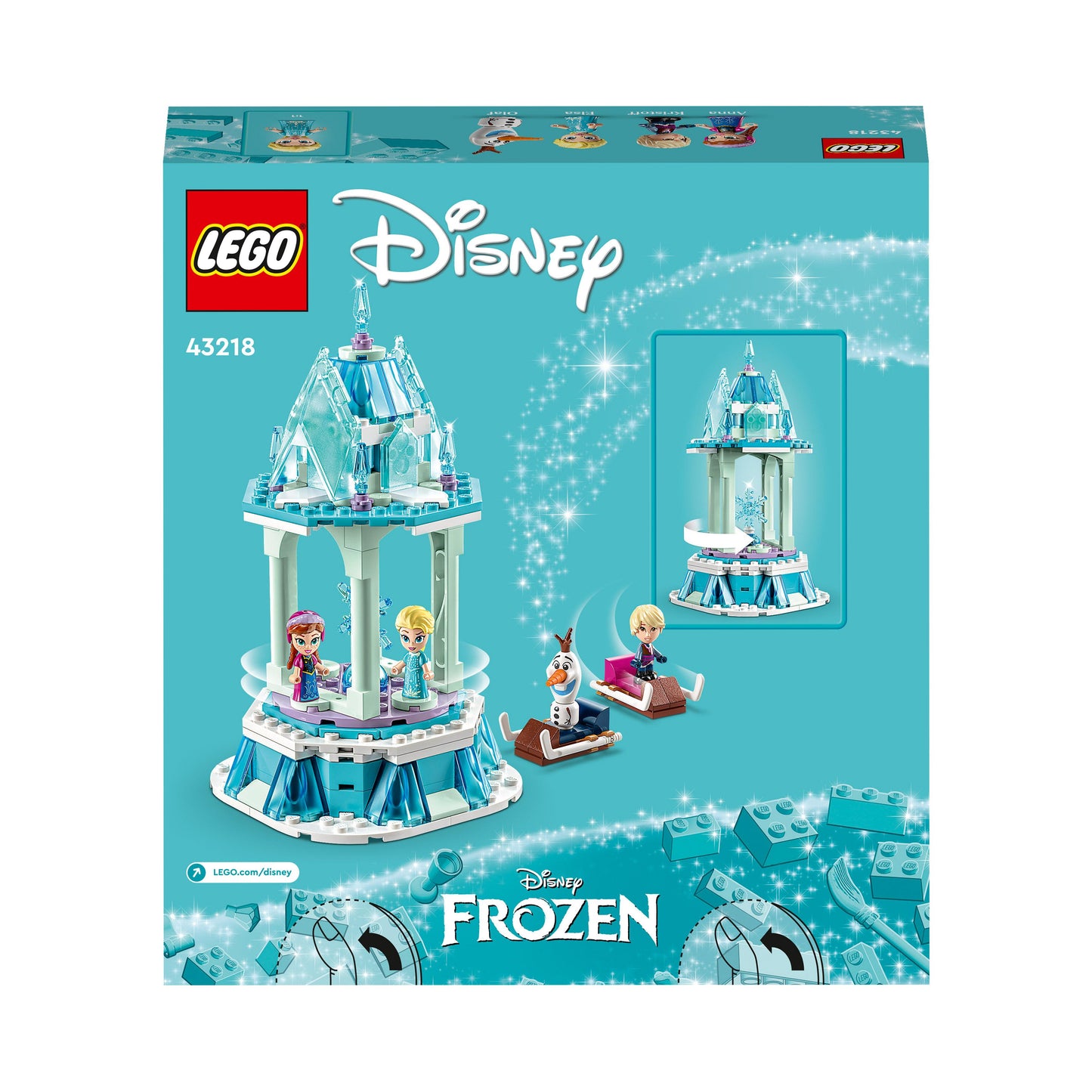 43218 LEGO Disney - La giostra magica di Anna ed Elsa