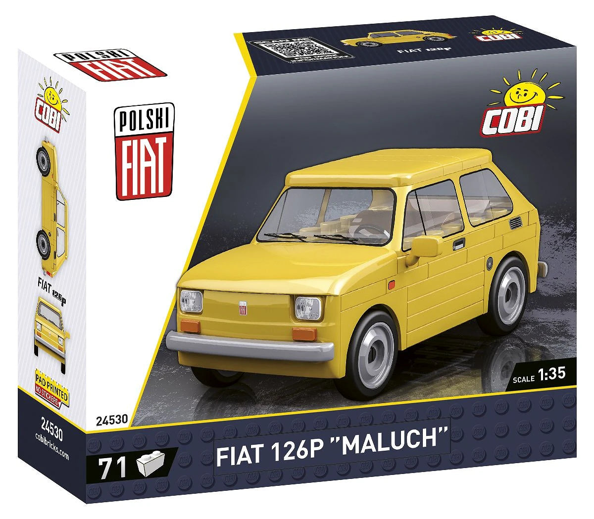 24530 COBI Youngtimer Collection - Fiat 126p "Maluch"