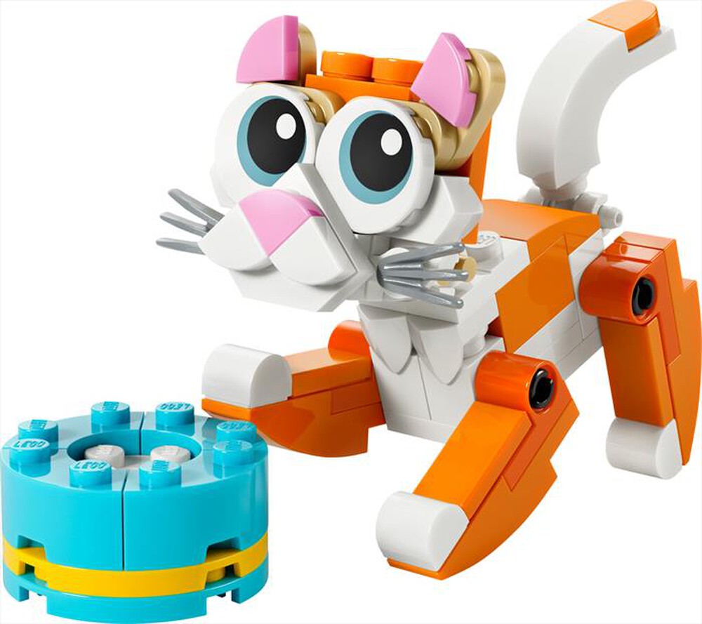 DISPONIBILE DA GENNAIO 2026 - 30714 LEGO Polybag Creator 3 in 1 - Gatto Arancione
