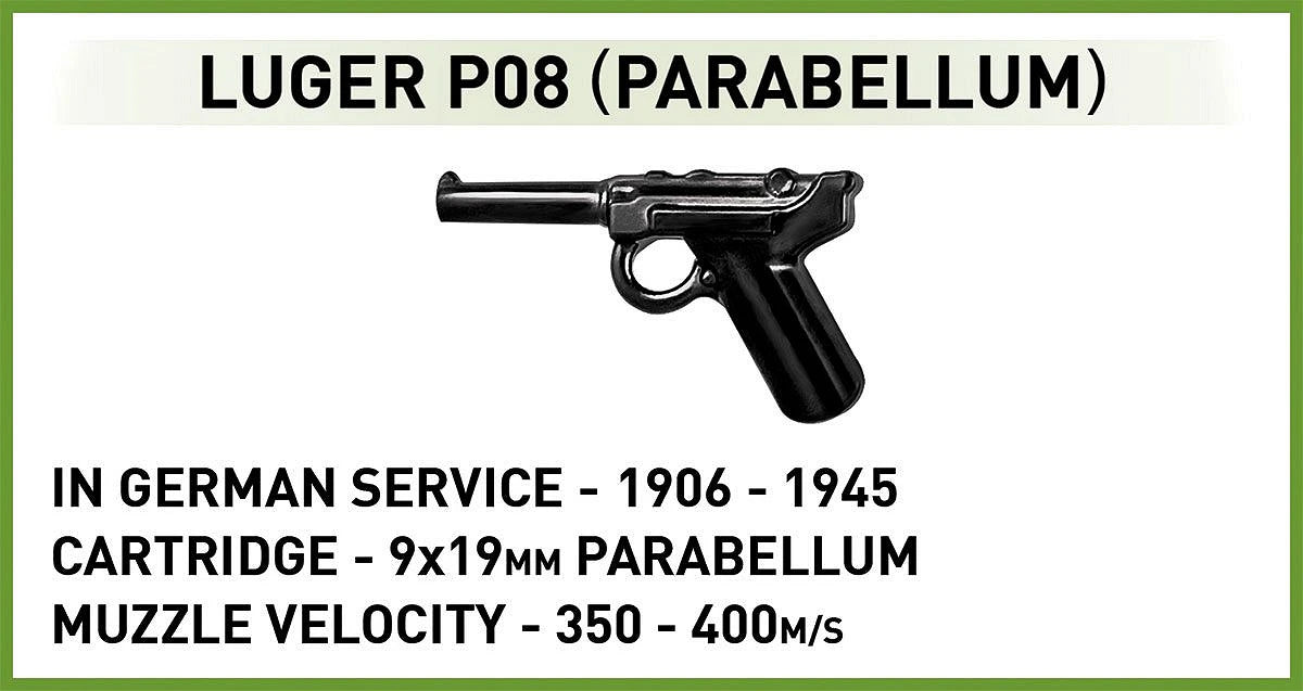 2574 COBI Historical Collection - World War II - Sd.Kfz.173 Jagdpanther