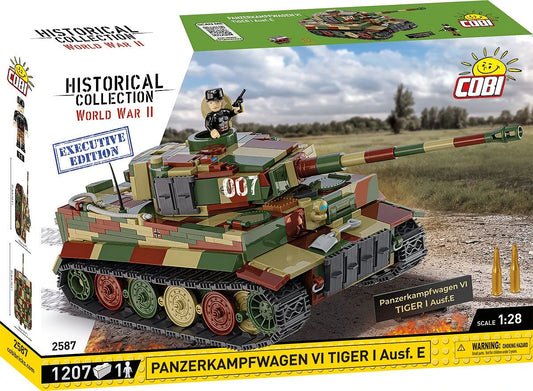 2587 COBI Historical Collection - World War II - Panzerkampfwagen VI Tiger I Ausf. E - Edizione esecutiva