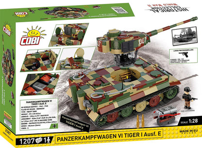 2587 COBI Historical Collection - World War II - Panzerkampfwagen VI Tiger I Ausf. E - Edizione esecutiva