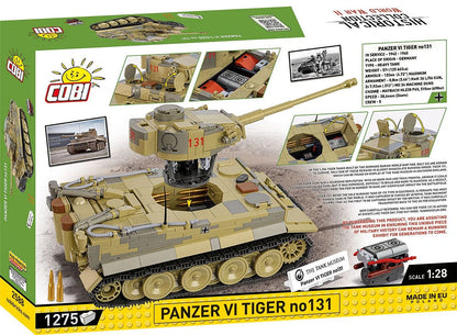 2588 COBI Historical Collection - World War II - Panzer VI Tiger no131