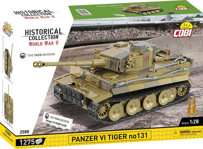 2588 COBI Historical Collection - World War II - Panzer VI Tiger no131