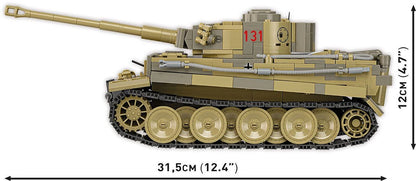 2588 COBI Historical Collection - World War II - Panzer VI Tiger no131