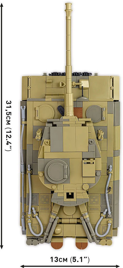2588 COBI Historical Collection - World War II - Panzer VI Tiger no131