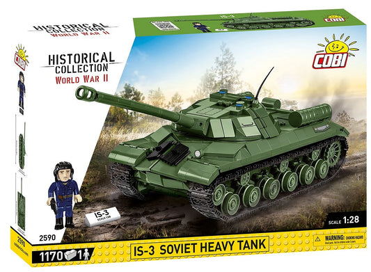 2590 COBI Historical Collection - World War II - IS-3 Soviet Heavy Tank