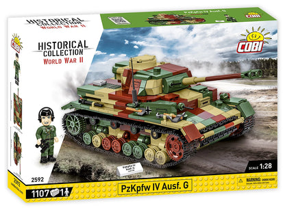 2592 COBI Historical Collection - World War II - PzKpfw IV Ausf. G