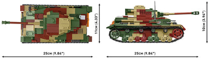 2592 COBI Historical Collection - World War II - PzKpfw IV Ausf. G
