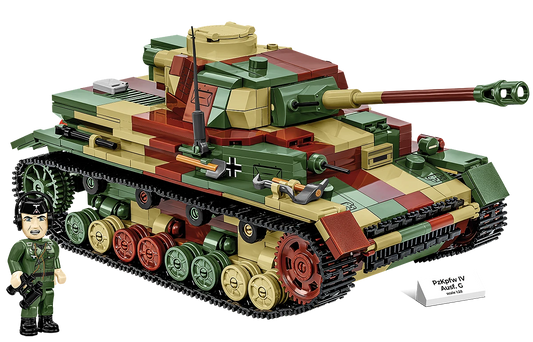 2592 COBI Historical Collection - World War II - PzKpfw IV Ausf. G