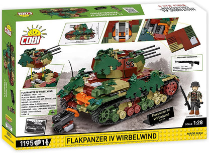2593 COBI Historical Collection - World War II - Flakpanzer IV Wirbelwind - Executive Edition