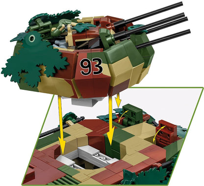 2593 COBI Historical Collection - World War II - Flakpanzer IV Wirbelwind - Executive Edition