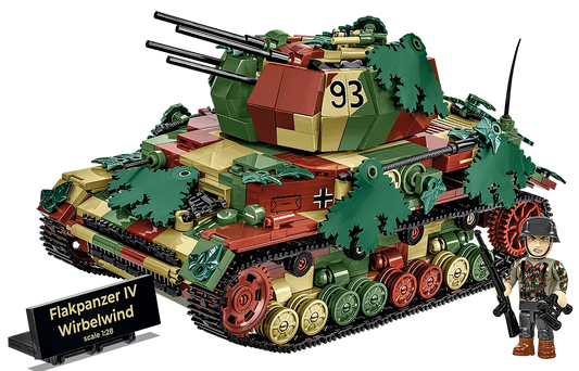 2593 COBI Historical Collection - World War II - Flakpanzer IV Wirbelwind - Executive Edition