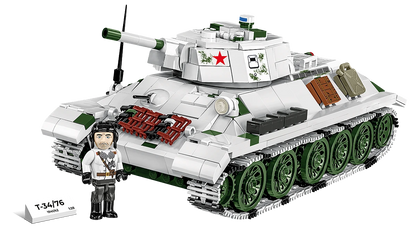 2595 COBI Historical Collection - World War II - T-34/76 mod. 1941/42