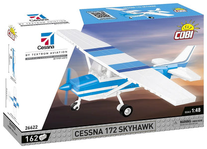 26622 COBI Licence - Cessna 172 Skyhawk-White-Blue