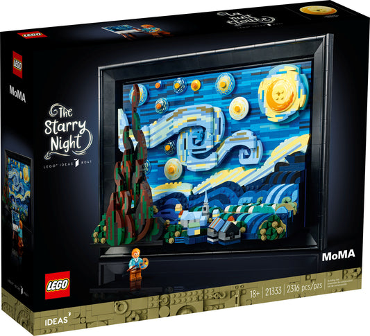 21333 LEGO Ideas - Vincent van Gogh - Notte stellata