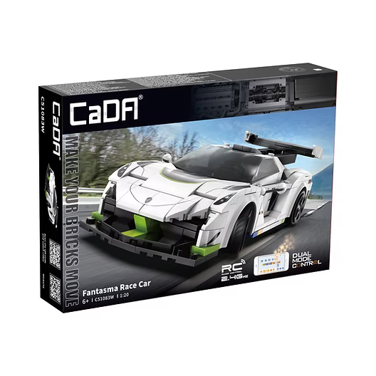 C51083W - CADA - RC Fantasma Race Car - 322 pz.