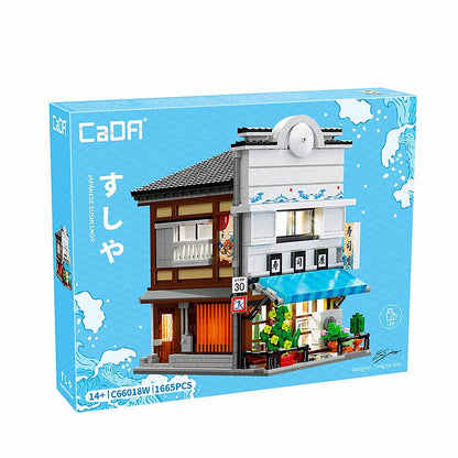 C66018W - CADA - Japanese Sushiya Shop - 1665 pcs