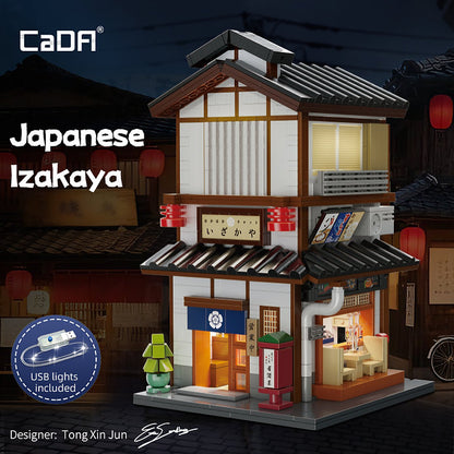 C66019W - CADA - Japanese Street Scene - Yakitori Izakaya - 1195 pcs