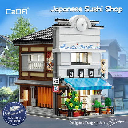 C66018W - CADA - Japanese Sushiya Shop - 1665 pcs