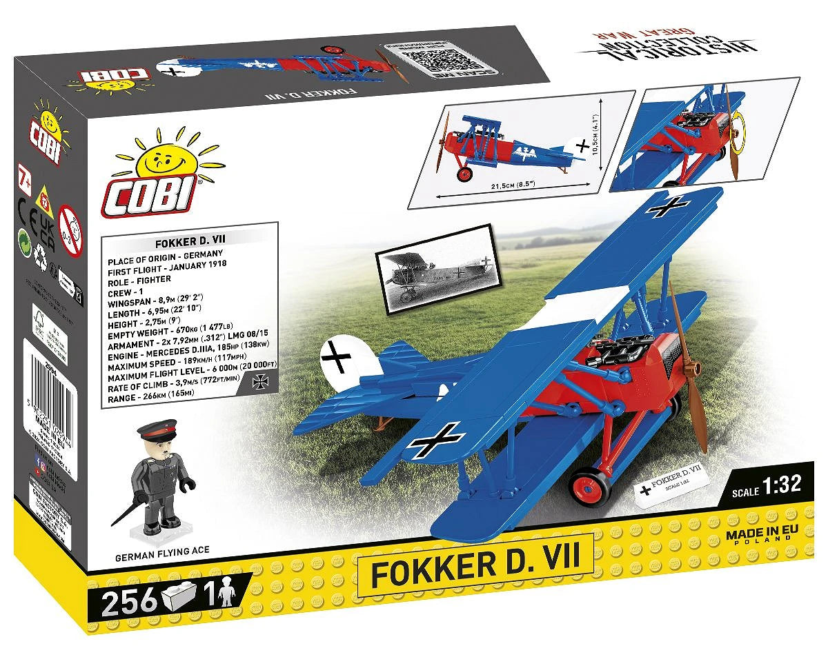 2994 COBI Historical Collection - World War I - Fokker D.VII