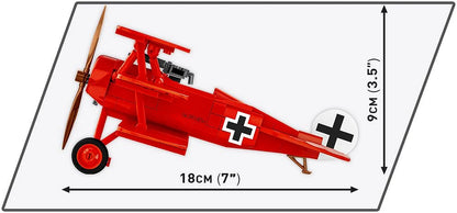 2996 COBI Historical Collection - World War I - Fokker Dr.1 Red Baron